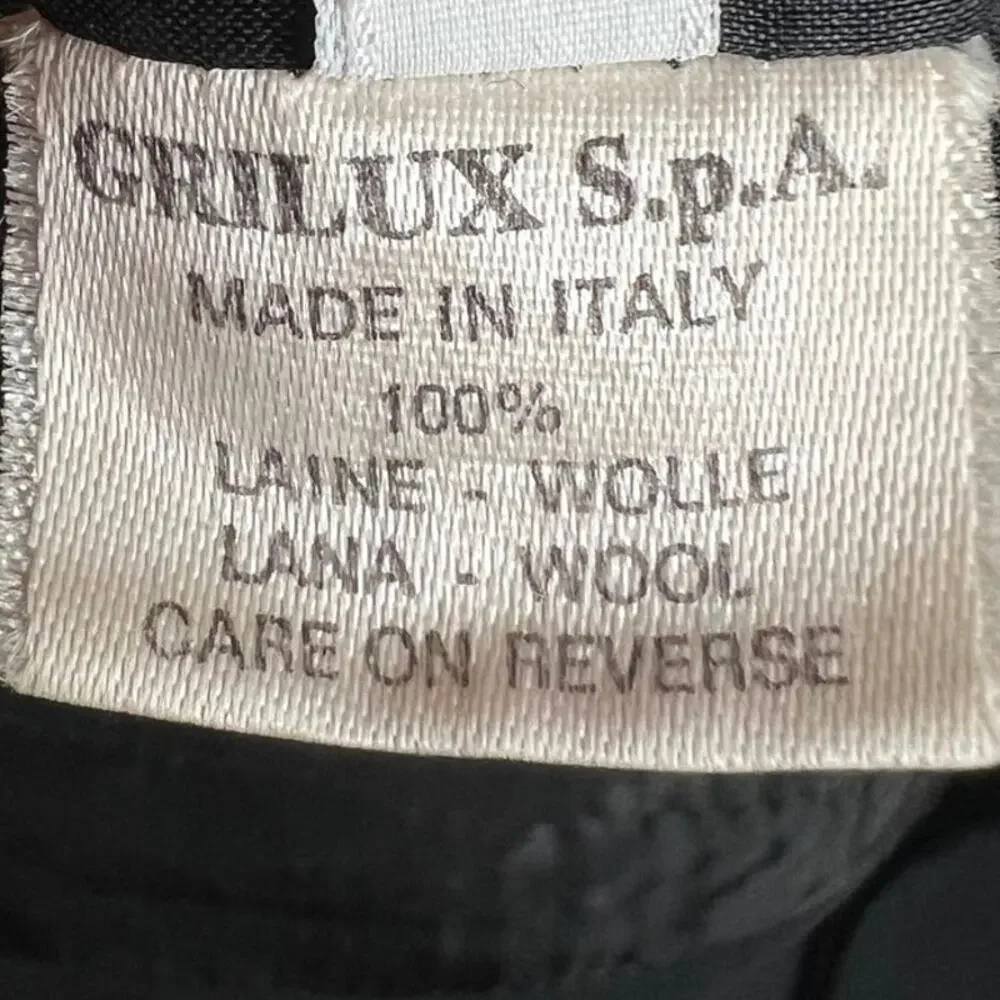 Luciano Barbera Black Jacket for Bergdorf Goodman Sz 42 100% Wool Made in Italy - Picture 14 of 15